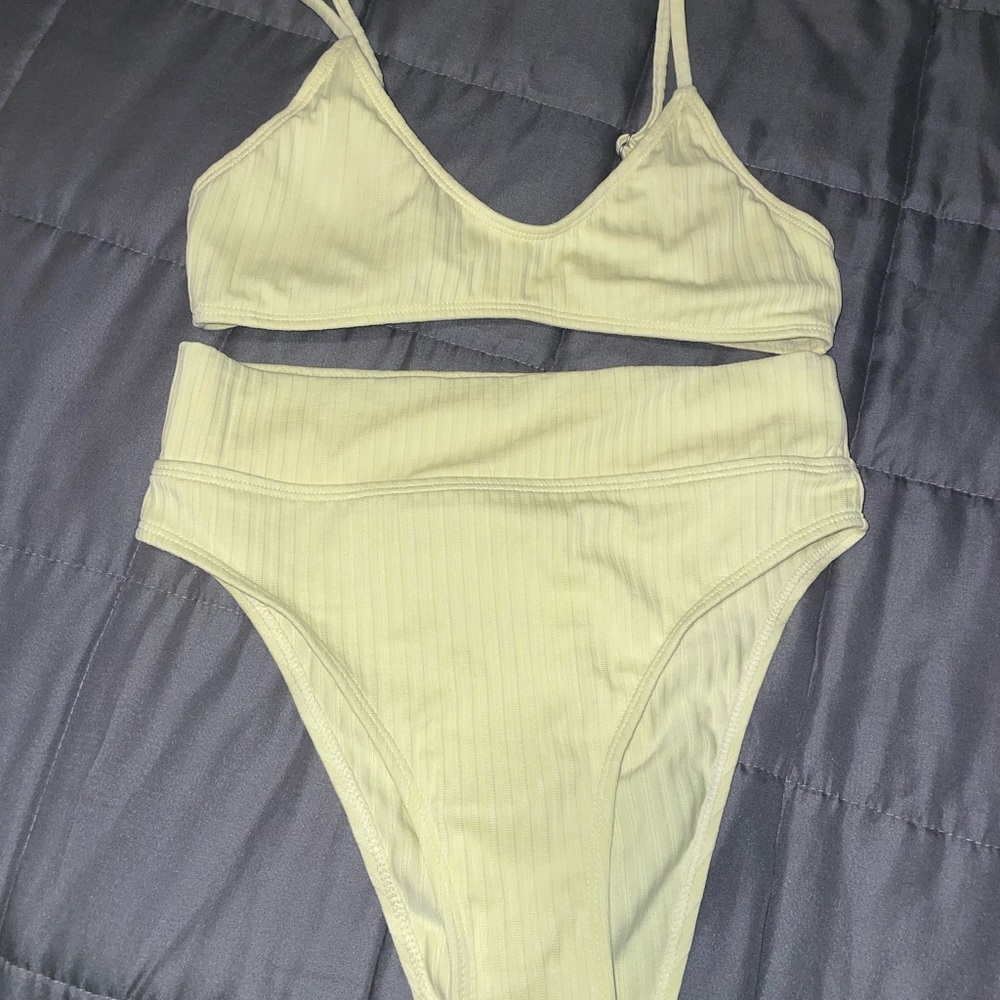 Yellow bikini